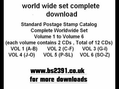 Scott Catalogue - http://www.giddz.com/scott.html complete world wide scott stamps download only £9.99 for six volumes the complete set.
