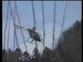 Helicopter transport at Dezaley / Switzerland