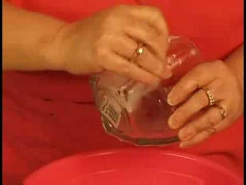 how to remove etching from glass