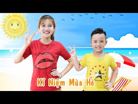 Trò Chơi Săn Trứng Trên Bãi Biển ♥ Min Min TV Minh Khoa