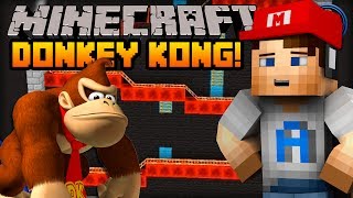 Minecraft Mini Games - MARIO Donkey Kong! - LIVE w/ Ali-A!