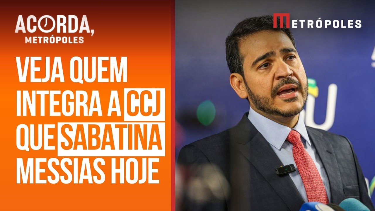 Confira composição da CCJ, em que Messias passará por sabatina