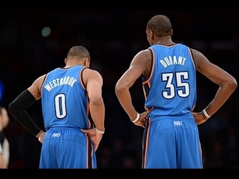 Video: Kevin Durant and Russell Westbrook Stop the Spurs' Win Streak at 19