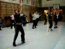 Dames dans sunchyme (jazz pirouette)