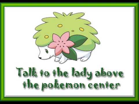 how to turn shaymin into sky form