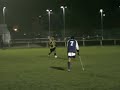 French amputees soccer team playing against able bodied team