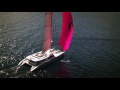 This exquisite luxury mega catamaran was launched in 2010. Built by Sunreef Yachts, CHE is the biggest sloop-rigged catamaran in the world. She was filmed around St Martin, Caribbean where she was operating for charters.