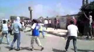 جمعة العشائر10-6- اللاذقيه الرمل الفلسطيني قنابل صوتيه