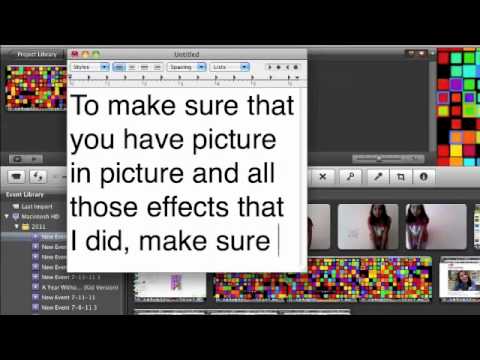 how to get more effects on imovie