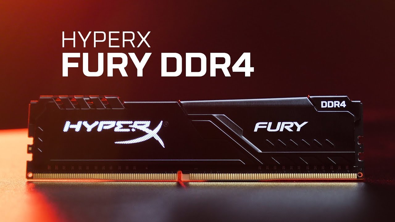 Модули памяти DDR4 с частотой до 3733 МГц — HyperX FURY
