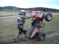 ATV Adly Taifun 320S wheelie