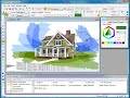 Artistic American House Rendering