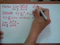 L�mites 0/0 : Ejemplo3