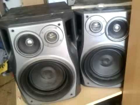 Hir presentier ich euch meine 29 jahre alten Aiwa lautsprcher