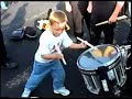 6 year old snare drummer