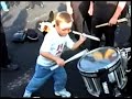 6 year old snare drummer