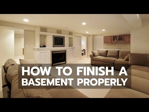 how to fasten foam panels to a basement wall