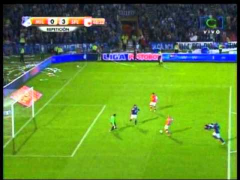 El Gol de Omar Perez a Millonarios