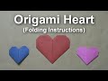 كيف تصنع قلب بطريقة طي الورق؟