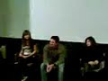 Federico Moccia e Raul Bova all'america hall cn il Sannazaro