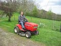 Jason let loose on a petrol mower