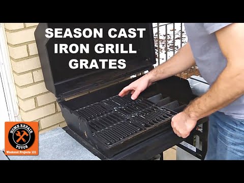 how to cure bbq grates