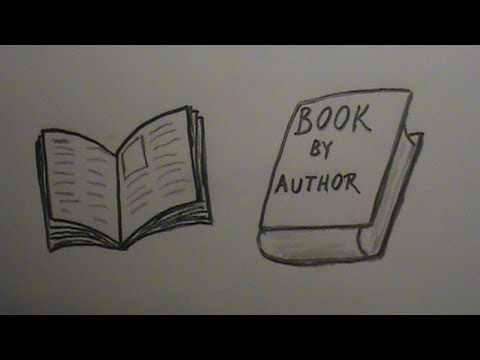 how to draw books for kids