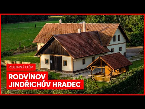 Video Rodinný dům se zázemím pro koně, apartmány, dílnou, dvojgaráží, 5 km od Jindřichova Hradce