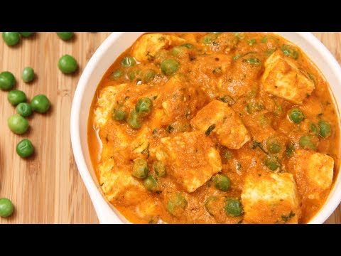 Mutter Paneer – Indian Homemade Maincourse Recipe By Ruchi Bharani