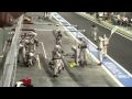 F1 Pit stop at F1 Abu Dhabi 2009