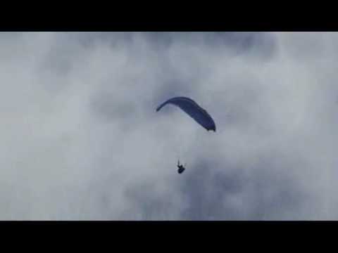 Acro Paragliding, Sat to Heli, Tumble, Misty Flip