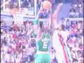 Jason Maxiell Blocks Kevin Garnett