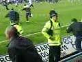 Huddersfield town vs Walsall pitch invasion
