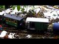 Gartenbahn Beginn der Wintersaison