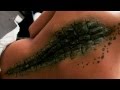 Rihanna en piel de cocodrilo