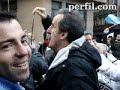 Moreno en manifestaci�n kirchnerista