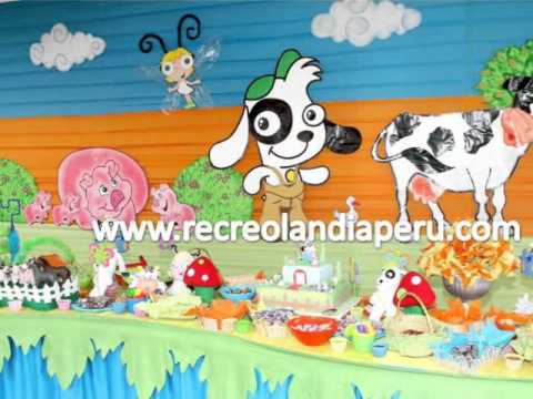 DECORACIONES RECREOLANDIA PARA FIESTAS INFANTILES EN LIMA