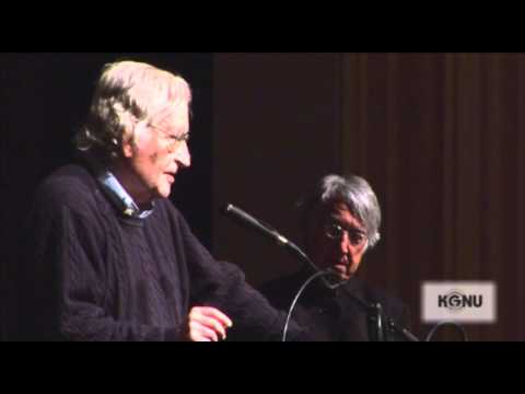 Corporate - Reagan M. Sova asks Noam Chomsky a question about corporate personhood during Professor Chomsky's talk at the University of Colorado - Boulder on April 22, 2...