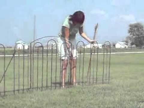 how to fit wrought iron gates