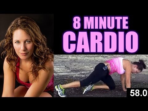 fitness training - Friend us: https://www.facebook.com/psychetruthvideos 8 Minute Cardio Workout at Home, Exercise Routine & Fitness Training for Fat Burning Dena's Website: ht...