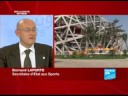 sur la route de pekin bernard laporte, secr�taire d'etat aux spors, est l'invit� d'antoine cormery cette semaine.