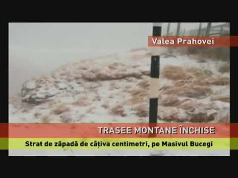 Trasee montane închise din cauza zăpezii, în Bucegi