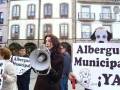 Avilés concentración por un albergue de animales