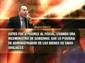 Alvaro Uribe utilizando lenguaje de sicario