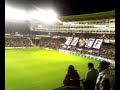 Animando antes del partido Real Valladolid - F.C.Barcelona