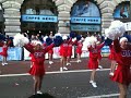 UCA Cheerleaders on the London New Years Day Parade 2010