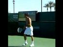 Tommy Haas practicing