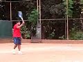 leisure tennis practice