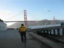 San Francisco -- A bike ride across the Golden Gate Bridge