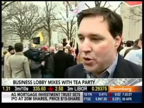 Melanie Sloan discusses Andrew Langer and the Institute for Liberty on Bloomberg Television